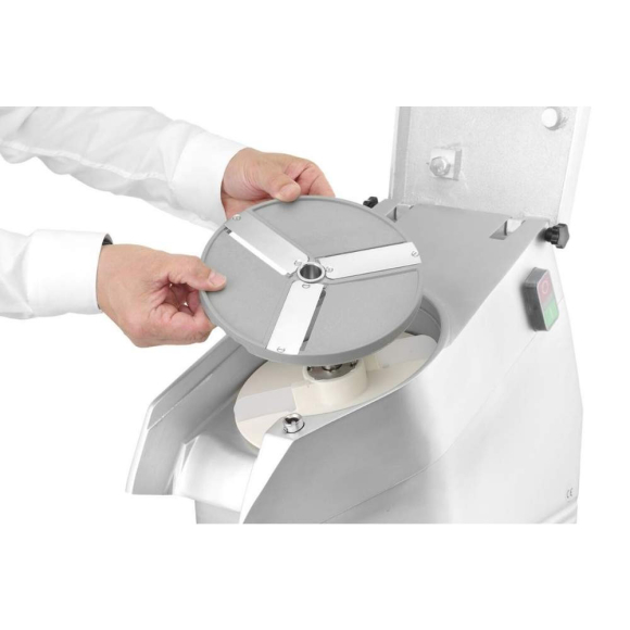 ZÖLDSÉGSZELETELŐ, 5 db tárcsával , 295 rpm, 230V