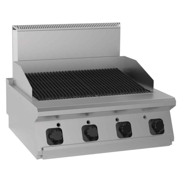 VIZES GRILL, gázüzemű, asztali, 2 zónás, 16 kW