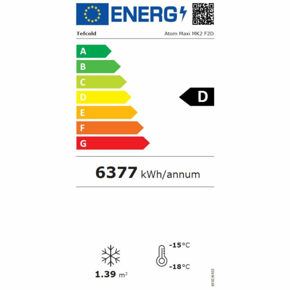 FAGYASZTÓVITRIN, 1006 literes, üvegajtós, ventilációs