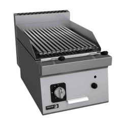   GRILLSÜTŐ, gázüzemű, lávaköves, 1 zóna, asztali, acél