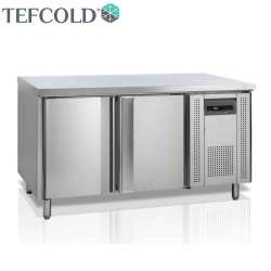   Hűtött munkaasztal, 2 ajtós, 600X400 , 390 literes, ventilációs 