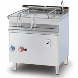   BILLENŐ SERPENYŐ, gázüzemű, 50 literes, automata, inox felületű