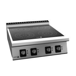   TŰZHELY,  indukciós főzőlap, elektromos, 4 zónás, asztali, 20 kW