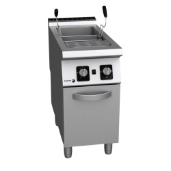   IPARI TÉSZTAFŐZŐ, 900-as, gázüzemű, 40 liter, 1 medencés, 3 kosaras