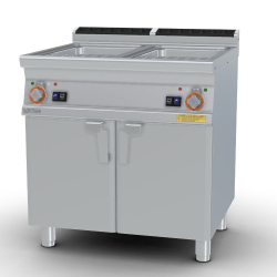   IPARI TÉSZTAFŐZŐ, 700-as, elektromos, 2x25 liter, automata vízfeltöltés, tárolóval