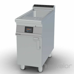   IPARI TÉSZTAFŐZŐ, érintőképernyővel, 900-as, elektromos, 1x40 liter, automata vízfeltöltés