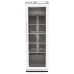   MÉLYHŰTŐSZEKRÉNY, 400 literes, ventilációs, üvegajtóval, festett