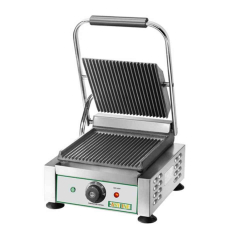   KONTAKT GRILL, 1 zónás, öntöttvas bordázott felület, 2,2 kW