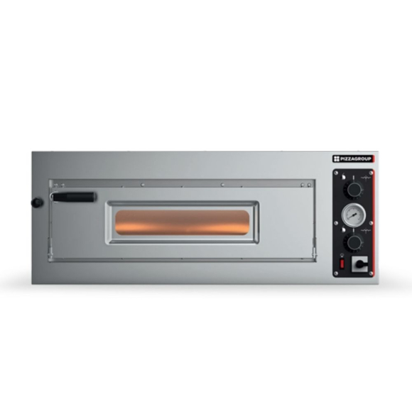 PIZZAKEMENCE, elektromos, egykamrás, 33 cm, 9 db