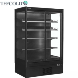   HŰTŐVITRIN, 880 literes, üvegajtós, ventilációs, fekete
