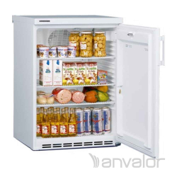   HŰTŐSZEKRÉNY, pult alá helyezhető, 171 literes, ventilációs, teli ajtós 