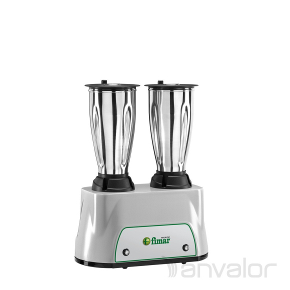 TURMIXGÉP, 2 x 1,5 literes rozsdamentes acél tartállyal