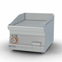   ROSTLAP, elektromos, öntöttvas, bordázott felületű, asztali, 1 zónás, 4,5 kW
