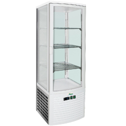  HŰTÖTT BEMUTATÓ VITRIN, 3 tálcás, ventilációs hűtéssel, elektronikus