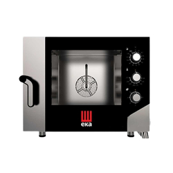   KOMBI SÜTŐ-GŐZPÁROLÓ, elektromos, gasztronómiai, 5 tálcás, mechanikus