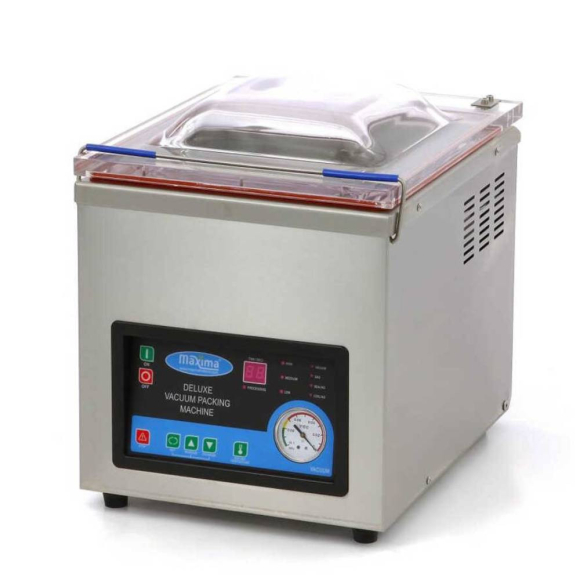 VÁKUUMCSOMAGOLÓ, digitális, 300 mm-es hegesztés, asztali