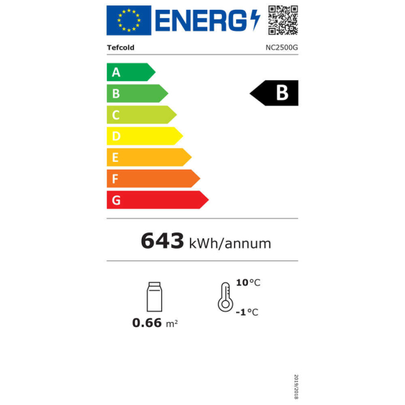 HŰTŐVITRIN, 515 literes, üvegajtós, ventilációs