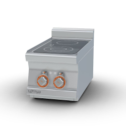   TŰZHELY, asztali, elektromos, 2 zónás, üvegkerámia, 3 kW