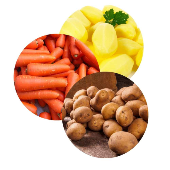 BURGONYA ÉS SÁRGARÉPA HÁMOZÓ, 15 kg/ciklus