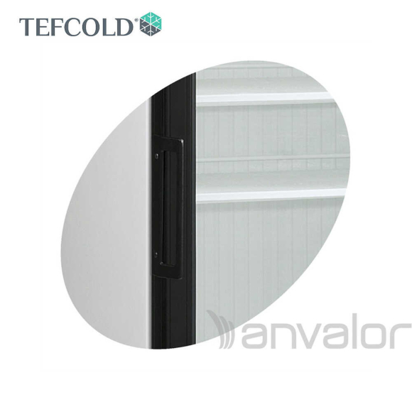 HŰTŐVITRIN, 290 literes, üvegajtós, reklámfelülettel