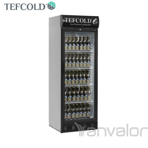 HŰTŐVITRIN, 290 literes, üvegajtós, reklámfelülettel