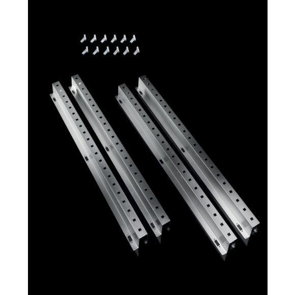 ÁTALAKÍTÓSZETT sínes polcrendszerhez - 1400 literes cukrászati hűtőhöz