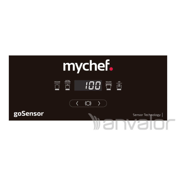 goSensor S VÁKUUMCSOMAGOLÓ GÉP, digitális, 315 mm-es hegesztés, asztali