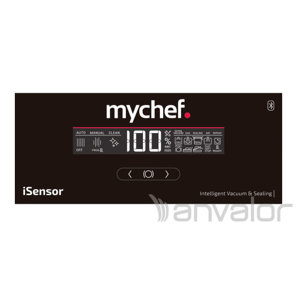 iSensor L Automata VÁKUUMCSOMAGOLÓ GÉP, digitális, 455 mm-es hegesztés, asztali