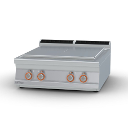   TŰZHELY, elektromos, 4 zónás francia lap, asztali, 13,6 kW
