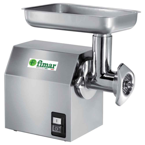 IPARI HÚSDARÁLÓ, 12-es, 160 kg/h, leszerelhető darálóegység, inox ház, 230V