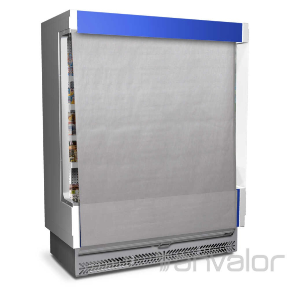 HŰTŐVITRIN Felvágottak és tejtermékek számára, festett